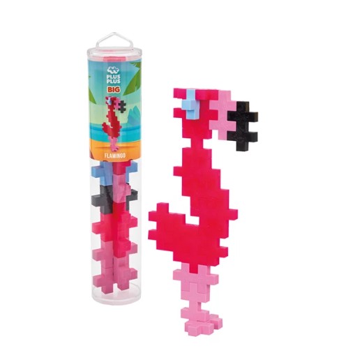 Plus-Plus Rosa 15 Kreativ Bausteine Big Flamingo - Bild 3